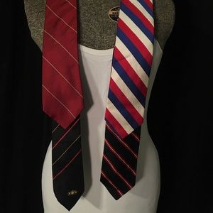 4 Silk Ties